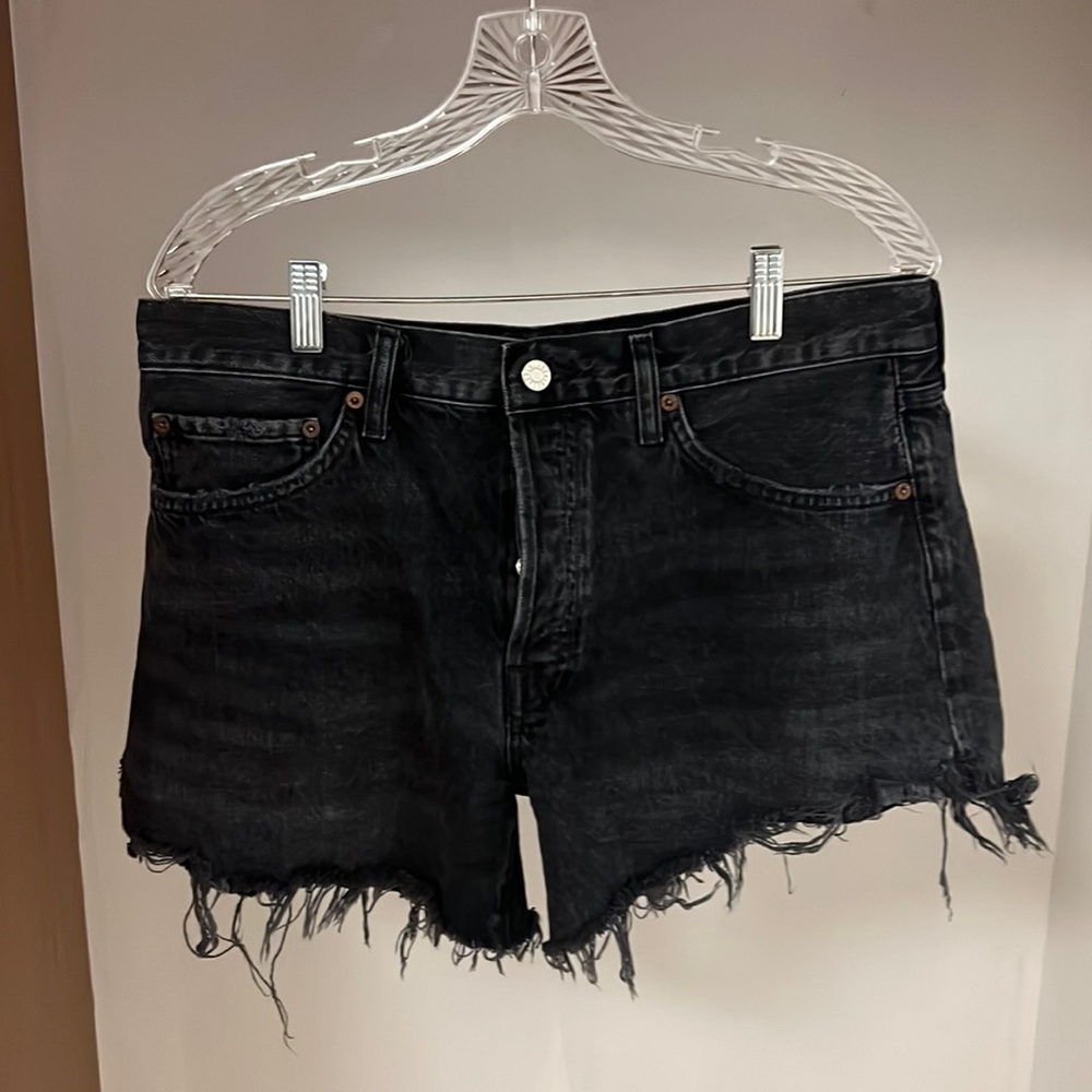 Daisy Duke jean shorts, AGolde made in Los Angeles size 30.